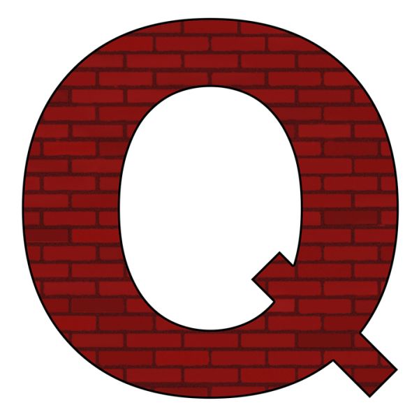 字母Q PNG透明背景免抠图元素 16图库网编号:92899
