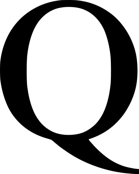 字母Q PNG免抠图透明素材 普贤居素材编号:92919
