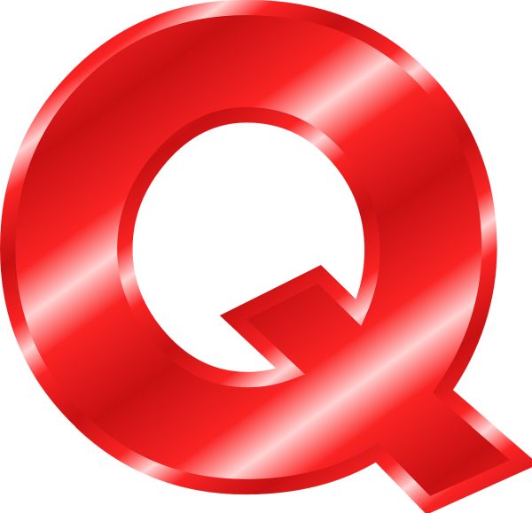 字母Q PNG透明背景免抠图元素 16图库网编号:92926
