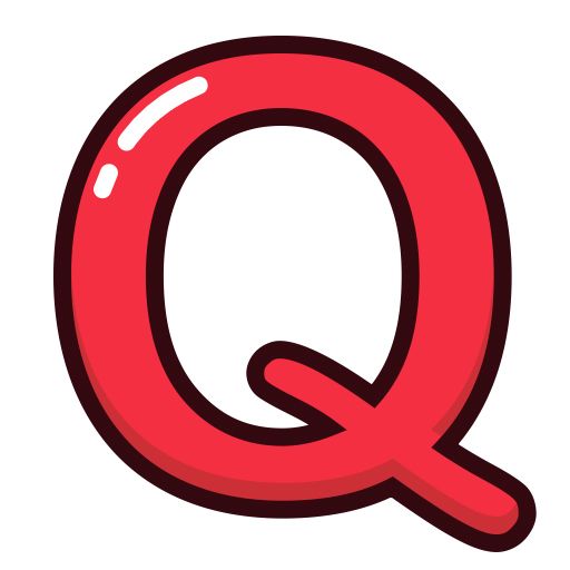 字母Q PNG透明背景免抠图元素 16图库网编号:92930
