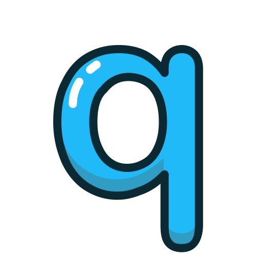 字母Q PNG透明背景免抠图元素 16图库网编号:92935