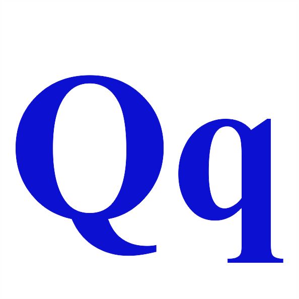 字母Q PNG免抠图透明素材 16设计网编号:92937