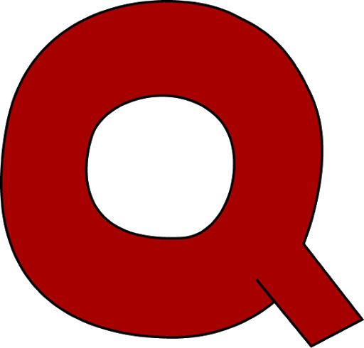 字母Q PNG免抠图透明素材 素材中国编号:92952