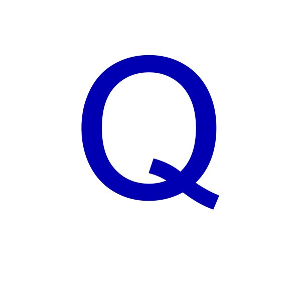 字母Q PNG免抠图透明素材 16设计网编号:92906