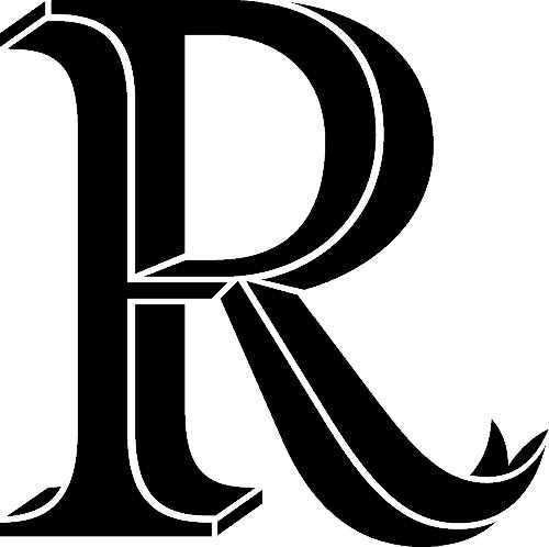 字母 R PNG透明元素免抠图素材 16素材网编号:93890