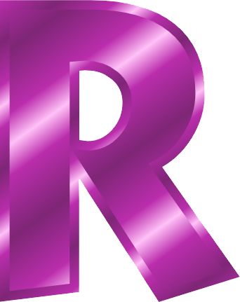 字母 R PNG透明背景免抠图元素 16图库网编号:93893