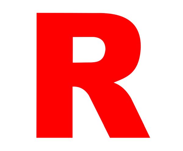 字母 R PNG透明背景免抠图元素 素材中国编号:93896