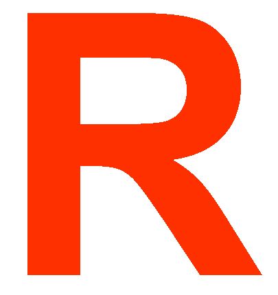 字母 R PNG免抠图透明素材 普贤居素材编号:93938