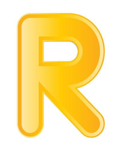 字母 R PNG免抠图透明素材 16设计网编号:93963