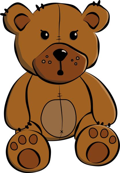 玩具熊PNG免抠图透明素材 16设计网编号:1193