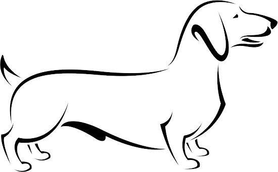 腊肠犬 PNG透明背景免抠图元素 素材中国编号:72343