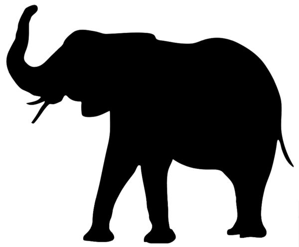 大象 PNG透明背景免抠图元素 16图库网编号:18780