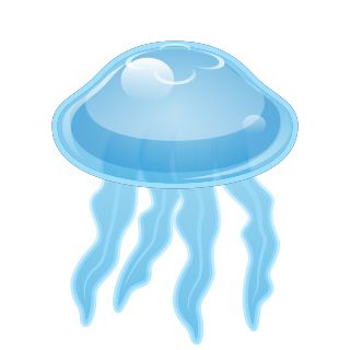 水母 PNG免抠图透明素材 16设计网编号:47062