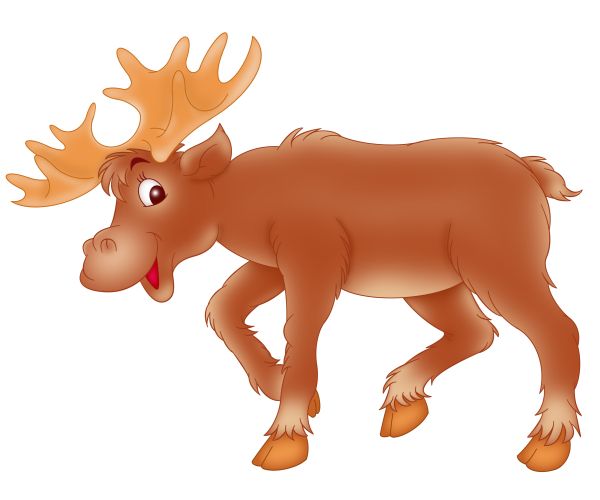 Moose, elk PNG透明元素免抠图素材 16素材网编号:66234