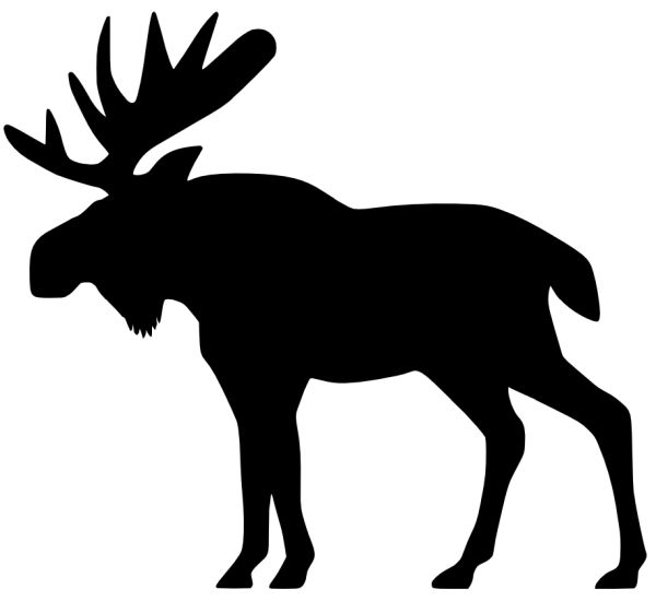 Moose, elk PNG透明元素免抠图素材 16素材网编号:66249