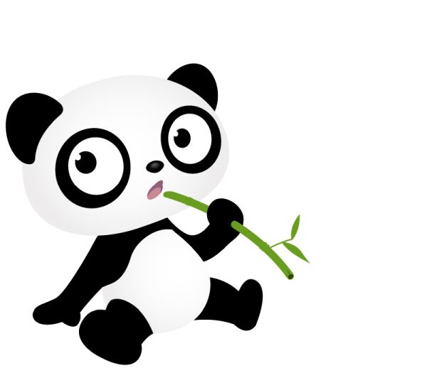 熊猫 PNG免抠图透明素材 16设计网编号:20718