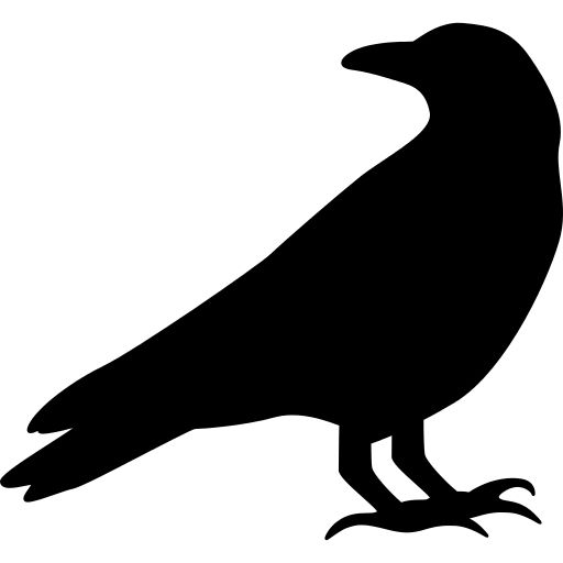 Raven PNG免抠图透明素材 16设计网编号:71456