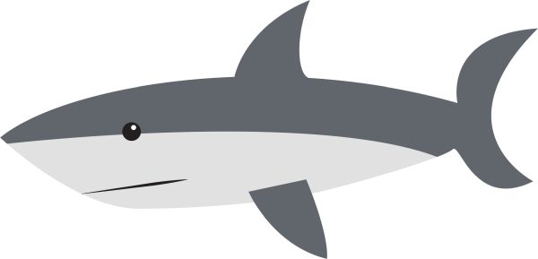 鲨鱼PNG透明元素免抠图素材 16素材网编号:96511