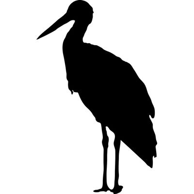 Stork PNG免抠图透明素材 普贤居素材编号:23896