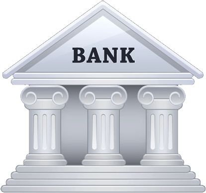 银行 PNG透明背景免抠图元素 16图库网编号:70516