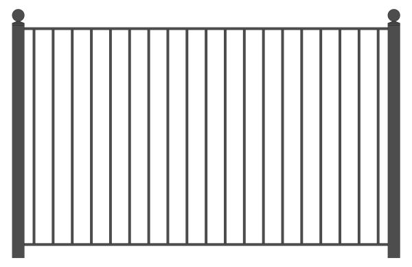 栅栏 PNG透明背景免抠图元素 素材中国编号:57365
