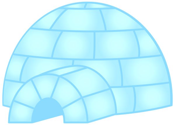冰屋 PNG透明背景免抠图元素 素材