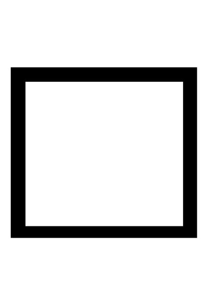 方形PNG透明背景免抠图元素 16图库网编号:88089