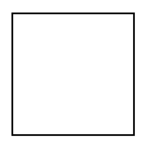 方形PNG透明背景免抠图元素 16图库网编号:88127