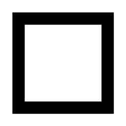 方形PNG透明背景免抠图元素 16图库网编号:88174