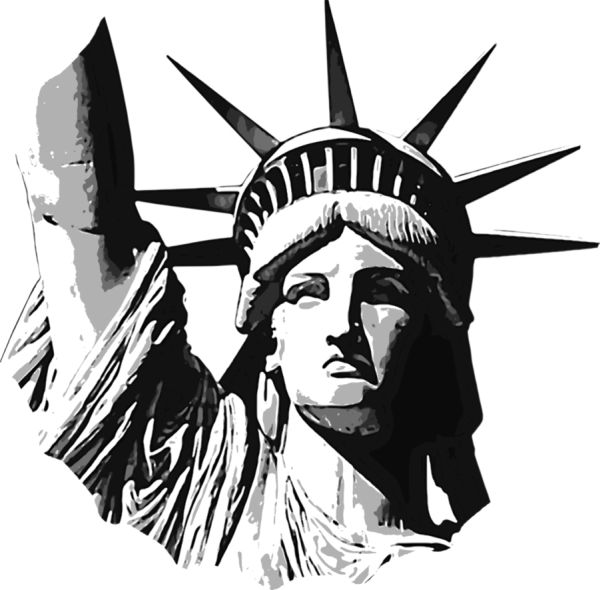 自由女神像 PNG免抠图透明素材 16设计网编号:41781