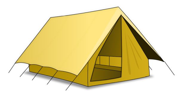帐篷PNG透明背景免抠图元素 素材中国编号:43267