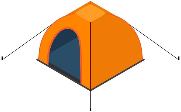 帐篷PNG透明背景免抠图元素 16图库网编号:43273