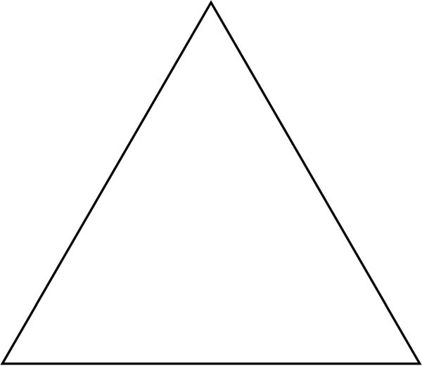 三角形PNG透明背景免抠图元素 16图库网编号:87910
