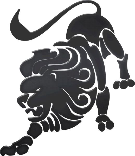 狮子座 PNG透明背景免抠图元素 16图库网编号:52323