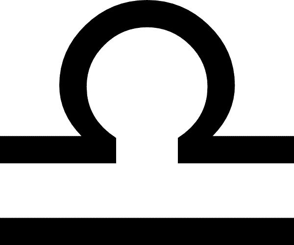 天秤座 PNG透明背景免抠图元素 16图库网编号:52437
