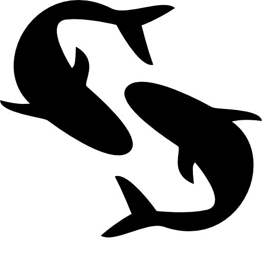 双鱼座 PNG透明背景免抠图元素 16图库网编号:51861