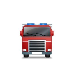 消防车 PNG透明背景免抠图元素 16图库网编号:41206