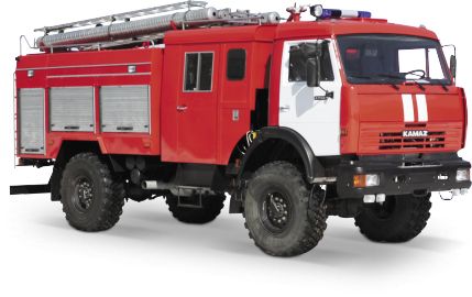 消防车 PNG透明背景免抠图元素 素材中国编号:41231