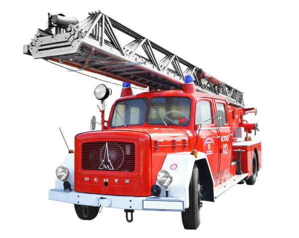 消防车 PNG透明背景免抠图元素 16图库网编号:41233