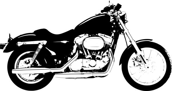 哈雷戴维森摩托车 PNG免抠图透明素材 16设计网编号:39167