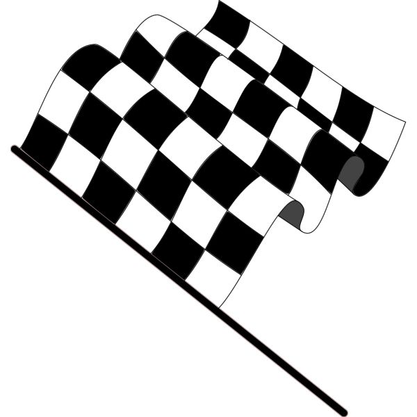 赛车旗方格旗PNG透明背景免抠图元素 16图库网编号:104710