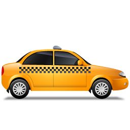 出租车 PNG透明背景免抠图元素 16图库网编号:22530