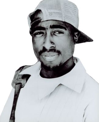 2Pac, Tupac Shakur PNG透明背景免抠图元素 16图库网编号:32152