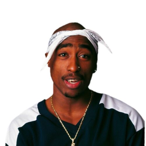 2Pac, Tupac Shakur PNG透明背景免抠图元素 16图库网编号:32183