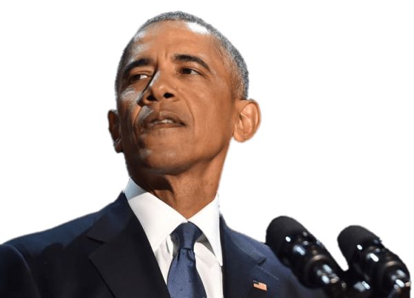 Barack Obama PNG免抠图透明素材 16设计网编号:29828