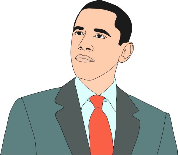 Barack Obama PNG免抠图透明素材 普贤居素材编号:29836