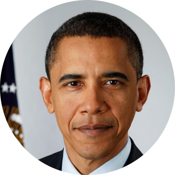 Barack Obama PNG透明背景免抠图元素 16图库网编号:29841
