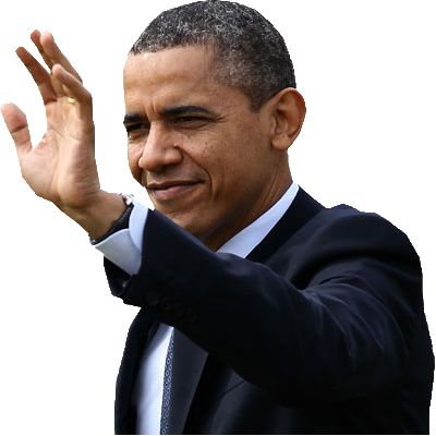 Barack Obama PNG透明背景免抠图元素 16图库网编号:29845