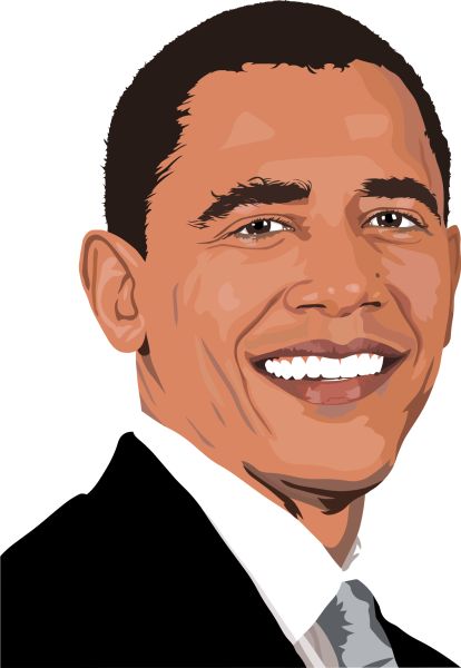 Barack Obama PNG透明背景免抠图元