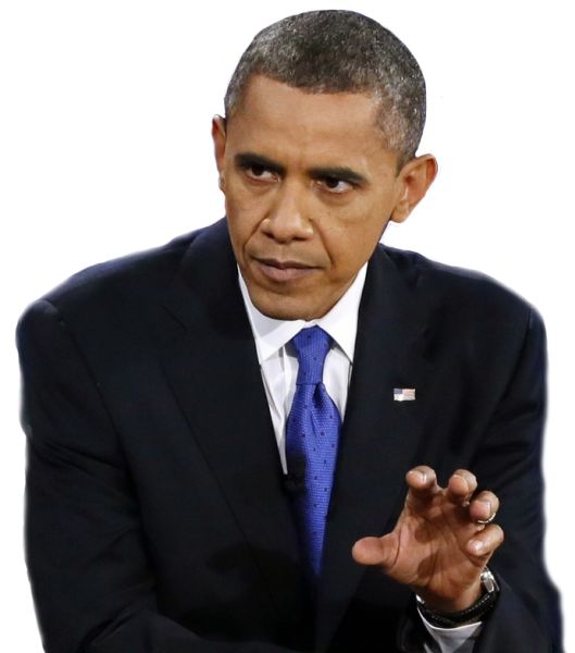Barack Obama PNG免抠图透明素材 1